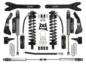 ICON Vehicle Dynamics - ICON Vehicle Dynamics 11-16 FORD F250/F350 4-5.5" STAGE 5 COILOVER CONVERSION SYSTEM W RADIUS ARM - K63135R - Image 1