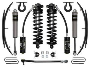 ICON Vehicle Dynamics - ICON Vehicle Dynamics 17-23 FORD F250/F350 2.5-3" STAGE 2 COILOVER CONVERSION SYSTEM W EXPANSION PACK - K63142L - Image 1