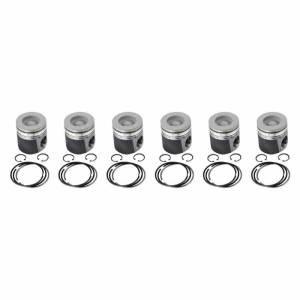 Industrial Injection Dodge Marine Big Bowl Pistons For 89-98 Cummins 12 Valve Stock .040 Over - PDM-03523.040