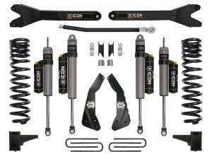 ICON Vehicle Dynamics - ICON Vehicle Dynamics 11-16 FORD F250/F350 4.5" STAGE 4 SUSPENSION SYSTEM W RADIUS ARM - K64563R - Image 1