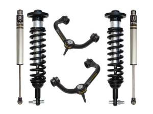 ICON Vehicle Dynamics 2014 FORD F150 4WD 0-2.63" STAGE 2 SUSPENSION SYSTEM W TUBULAR UCA - K93062T