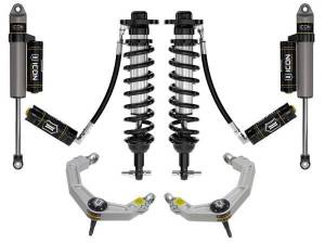 ICON Vehicle Dynamics - ICON Vehicle Dynamics 21-23 FORD F150 4WD 0-2.75" STAGE 4 SUSPENSION SYSTEM W BILLET UCA - K93114 - Image 1