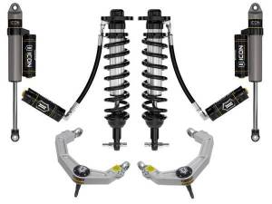 ICON Vehicle Dynamics - ICON Vehicle Dynamics 21-23 FORD F150 2WD 0-3" STAGE 4 SUSPENSION SYSTEM W BILLET UCA - K93124 - Image 1