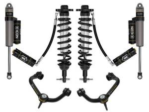 ICON Vehicle Dynamics - ICON Vehicle Dynamics 21-23 FORD F150 2WD 0-3" STAGE 4 SUSPENSION SYSTEM W TUBULAR UCA - K93124T - Image 1