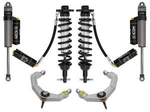 ICON Vehicle Dynamics - ICON Vehicle Dynamics 21-23 FORD F150 2WD 0-3" STAGE 5 SUSPENSION SYSTEM W BILLET UCA - K93125 - Image 1