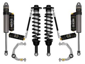 ICON Vehicle Dynamics - ICON Vehicle Dynamics 21-23 FORD F150 4WD 2.75-3.5" STAGE 4 SUSPENSION SYSTEM W BILLET UCA - K93134 - Image 1