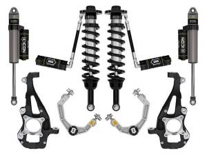 ICON Vehicle Dynamics - ICON Vehicle Dynamics 21-23 FORD F150 4WD 3.5-4.5" STAGE 3 SUSPENSION SYSTEM W BILLET UCA - K93143 - Image 1