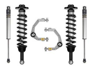 ICON Vehicle Dynamics 21-23 FORD F150 TREMOR 4WD 2.5-3" STAGE 1 SUSPENSION SYSTEM W BILLET UCA - K93161