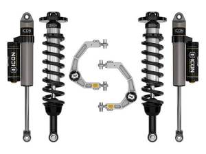 ICON Vehicle Dynamics - ICON Vehicle Dynamics 21-23 FORD F150 TREMOR 4WD 2.5-3" STAGE 2 SUSPENSION SYSTEM W BILLET UCA - K93162 - Image 1