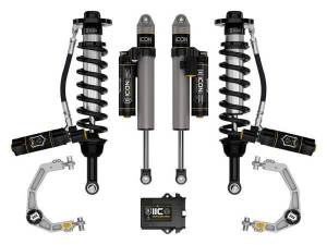 ICON Vehicle Dynamics - ICON Vehicle Dynamics 21-23 FORD F150 TREMOR 4WD 2.5-3" STAGE 5 SUSPENSION SYSTEM W BILLET UCA - K93165 - Image 1