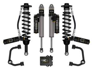 ICON Vehicle Dynamics - ICON Vehicle Dynamics 21-23 FORD F150 TREMOR 4WD 2.5-3" STAGE 5 SUSPENSION SYSTEM W TUBULAR UCA - K93165T - Image 1