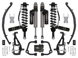 ICON Vehicle Dynamics - ICON Vehicle Dynamics 21-23 FORD F150 4WD 3.5-4.5" STAGE 5 SUSPENSION SYS TUBULAR UCA / LEAF PACK - K93145TL - Image 1