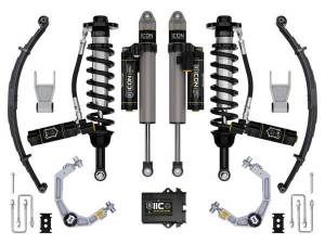 ICON Vehicle Dynamics - ICON Vehicle Dynamics 21-23 FORD F150 TREMOR 4WD 2.5-3" STAGE 5 SUSPENSION SYS BILLET UCA / LEAF PACK - K93165L - Image 1