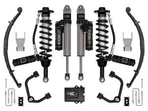 ICON Vehicle Dynamics - ICON Vehicle Dynamics 21-23 FORD F150 TREMOR 4WD 2.5-3" STAGE 5 SUSPENSION SYS TUBULAR UCA / LEAF PACK - K93165TL - Image 1