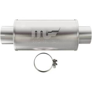 MagnaFlow Muffler Mag DSL SS 7x7x14 4in Inlet 4in Outlet - 12775
