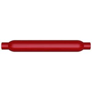 Magnaflow - MagnaFlow Muffler Red Pack Series Glasspack 3.5in Rd 26in Body Length 2.25in/2.25in Inlet/Outlet - 13145 - Image 2