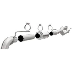 MagnaFlow 11-16 Ford F-250 6.2L 3.5in Single P/S Off Road Pro Series Performance C/B Exhaust - 17200