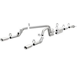 MagnaFlow Stainless Cat-Back Exhaust 2015 Chevy Colorado/GMC Canyon Dual Split Rear Exit 3.5in - 19019