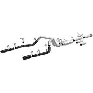 Magnaflow - MagnaFlow 11-19 Chevrolet Silverado 2500/3500 HD V8-6.0L Dual Split Cat-Back Exhaust w/Black Tips - 19377 - Image 2