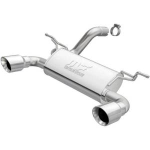MagnaFlow 2018+ Jeep Wrangler 3.6L Dual Polished Tip Axle-Back Exhaust - 19385