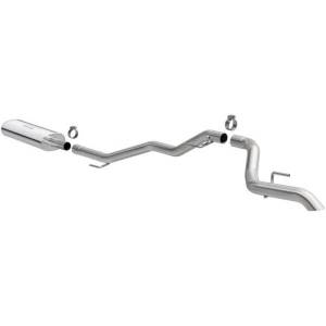 Magnaflow - MagnaFlow 2020 Jeep Gladiator 2.5in Rock Crawler Series Single Rear Exit SS Cat-Back Exhaust w/o Tip - 19486 - Image 1