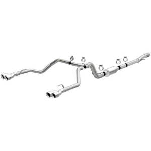 MagnaFlow 2019 Chevrolet Silverado 1500 Quad Exit Polished Stainless Cat-Back Exhaust - 19489