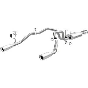 MagnaFlow 2019 Ram 1500 Street Series Cat-Back Exhaust Dual Rear Exit w/Polished Tips - 19498