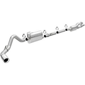 MagnaFlow 2020 Ford F250/F350 3.5in Street Series Cat-Back Exhaust Rear Passenger Exit-Polished Tip - 19530