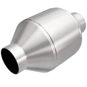 MagnaFlow Conv Univ 2.5in Inlet/Outlet Center/Center Round 3in Body L x 5in W x 8.75in Overall L - 51656