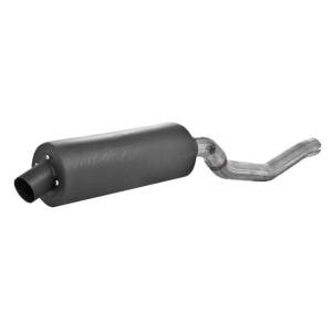 MBRP Exhaust Sport Muffler. USFS Approved Spark Arrestor Included. - AT-6402SP