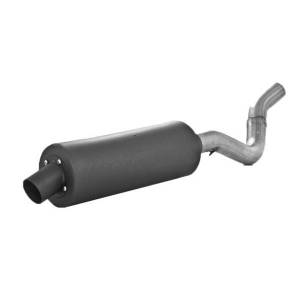 MBRP Exhaust Sport Muffler. USFS Approved Spark Arrestor Included. - AT-6403SP