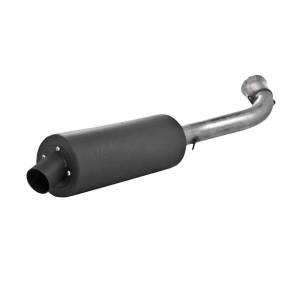 MBRP Exhaust Sport Muffler. USFS Approved Spark Arrestor Included. - AT-6412SP