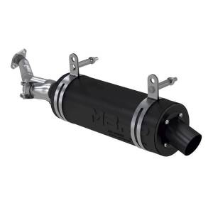 MBRP Exhaust Sport Muffler. USFS Approved Spark Arrestor Included. - AT-6600SP