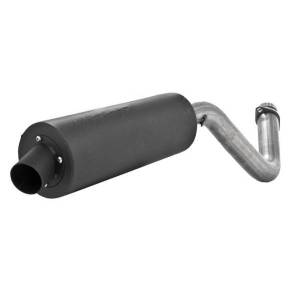 MBRP Exhaust Sport Muffler. USFS Approved Spark Arrestor Included. - AT-6704SP