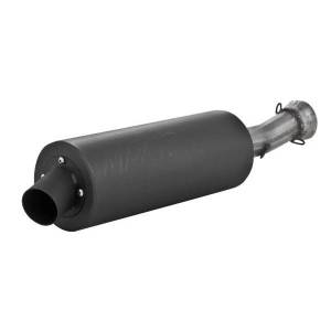 MBRP Exhaust Sport Muffler. USFS Approved Spark Arrestor Included. - AT-6705SP