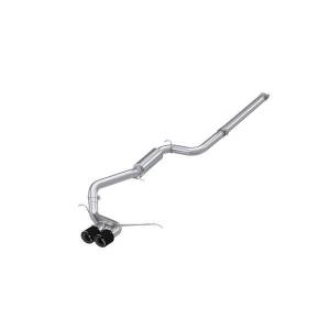 MBRP Exhaust 3in. Cat-BackDual Center OutletRaceT304CF - S42013CF