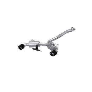 MBRP Exhaust - MBRP Exhaust 3in Cat-BackDual Rear ExitT304CF Tips - S43023CF - Image 1