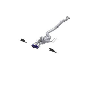 MBRP Exhaust - MBRP Exhaust 3in Cat-BackDual Center Rear ExitT304BE Tips - S43033BE - Image 1
