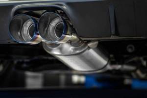 MBRP Exhaust - MBRP Exhaust 3in Cat-BackDual Center Rear ExitT304BE Tips - S43033BE - Image 4