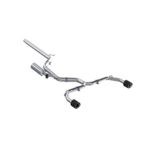 MBRP Exhaust 3in. Cat-Back2.5in. Dual Split RearT304CF Tips - S46173CF