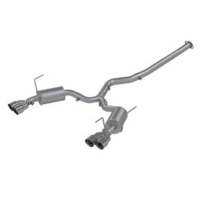 MBRP Exhaust - MBRP Exhaust 3in. Cat-BackDual Split Rear ExitStreet VersionT304 - S4800304 - Image 1
