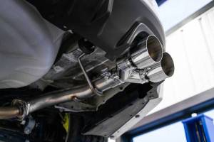 MBRP Exhaust - MBRP Exhaust 2.5in. Axle-BackDual Split Rear ExitT304CF Tips - S48013CF - Image 3