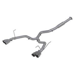 MBRP Exhaust - MBRP Exhaust 3in. Cat-BackDual Split Rear ExitRace VersionT304 - S4802304 - Image 1