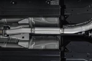 MBRP Exhaust - MBRP Exhaust 3in. Cat-BackDual Split Rear ExitRace VersionT304CF Tips - S48023CF - Image 3