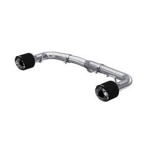 MBRP Exhaust 2.5in. Axle-BackDual RearT304CF - S48053CF