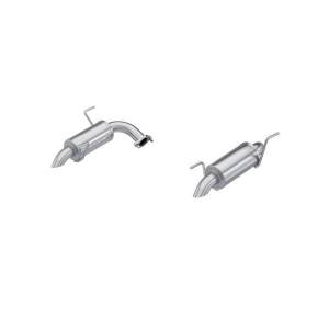 MBRP Exhaust 2.5in. Axle-BackDual RearT304Turn-Down - S4812304