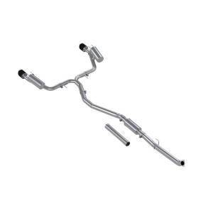 MBRP Exhaust 3in. Cat-Back2.5in. Dual Split RearT304CF - S49033CF