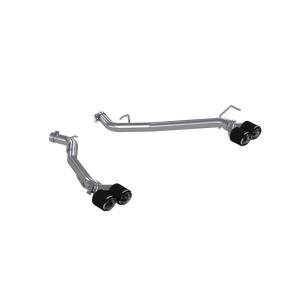 MBRP Exhaust - MBRP Exhaust 2.5in. Axle-BackDual Rear ExitT304CF Tips - S52033CF - Image 1