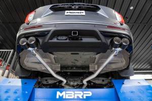 MBRP Exhaust - MBRP Exhaust 2.5in. Axle-BackDual Rear ExitT304CF Tips - S52033CF - Image 3