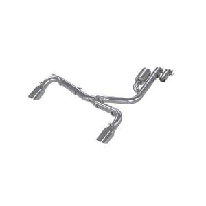 MBRP Exhaust - MBRP Exhaust 2.5in. Resonator-BackDual Split Rear ExitT409 - S5207409 - Image 1